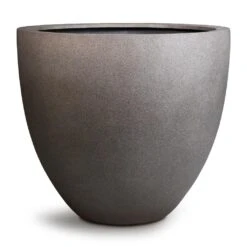 Grigio Egg Pot Planter - Natural Concrete -Plants Sale Store Grigio Egg Pot Plant Pot Natural Concrete 60x54cm