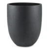 Grigio Tall Egg Pot Planter - Anthracite Concrete -Plants Sale Store Grigio Tall Egg Pot Planter Anthracite Concrete 30x35cm