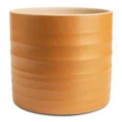 Hadleigh Plant Pot - Amber -Plants Sale Store Hadleigh Plant Pot Amber 17x15cm