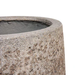 Harith Cement & Stone Plant Pot - Granite Grey -Plants Sale Store Harith Cement Stone Plant Pot Granite Grey SWATCH 2