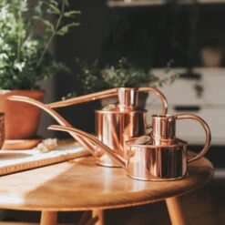 Haws Fazeley Flow Watering Can - One Pint Copper -Plants Sale Store Haws Fazeley Flow Duo Swatch