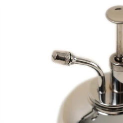 Haws Smethwick Spritzer In Nickel -Plants Sale Store Haws Smethwick Spritzer in Nickel Close Up