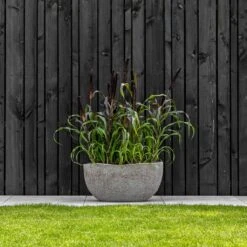 Hunter Mountain Planter - Granite Grey 18 Hunter Mountain Planter - Granite Grey -Plants Sale Store Hunter Mountain Planter Granite Grey Lifestyle 2