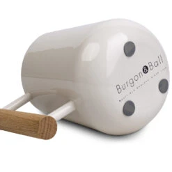 Indoor Watering Can 0.7L - Stone With Beech Handle -Plants Sale Store Indoor Watering Can 0.7L Stone with Beech Handle 3