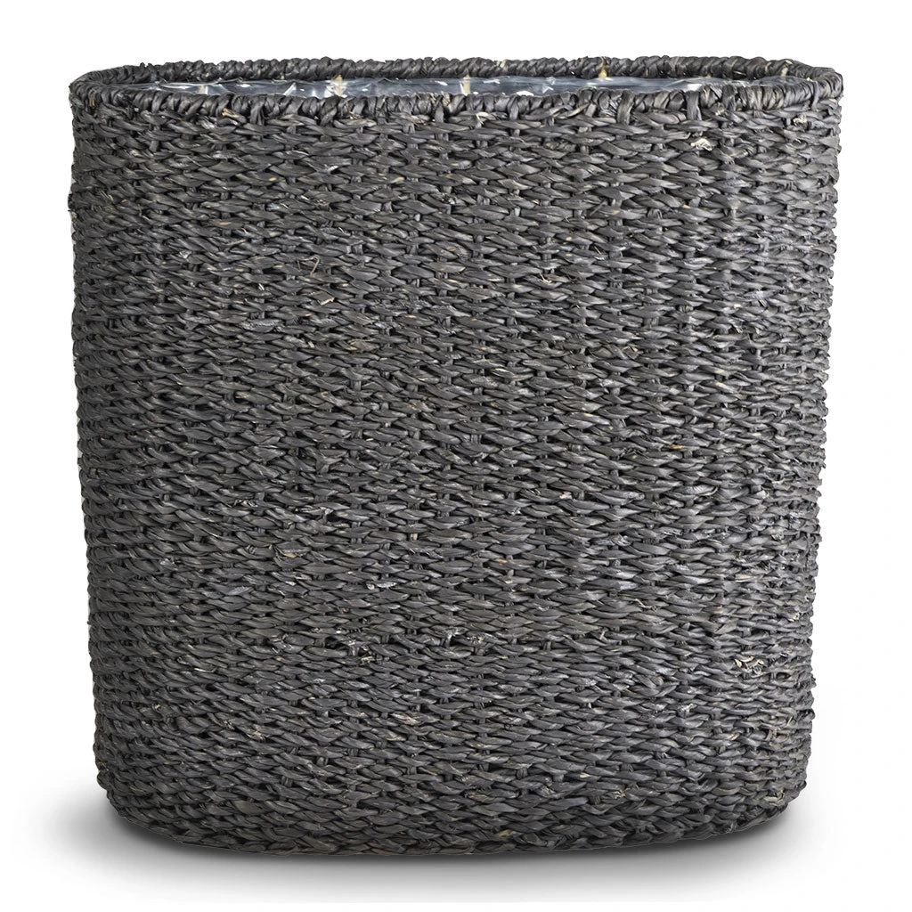 Isaac Plant Baskets - Set Of 3 - Oval - Black 10 Isaac Plant Baskets - Set Of 3 - Oval - Black - Image 8