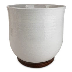 Jayla Plant Pot - White -Plants Sale Store Jayla Plant Pot White 27x25cm