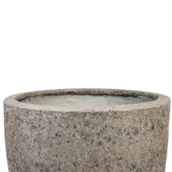 Jesslyn Cement & Stone Plant Pot - Granite Grey -Plants Sale Store Jesslyn Cement Stone Plant Pot Granite Grey 33x29cm 2