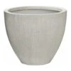 Jesslyn Plant Pot - Ridged Cement -Plants Sale Store Jesslyn Plant Pot Ridged Cement