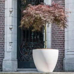 Jesslyn Refined Planter - Natural White -Plants Sale Store Jesslyn Refined Planter Natural White Tree Planters