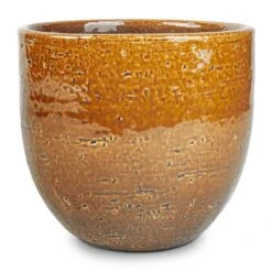 Jolin Plant Pot - Ochre -Plants Sale Store Jolin Plant Pot Desert 14x13cm