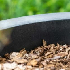 Jumbo Max Natural Planter - Black -Plants Sale Store Jumbo Max Natural Planter Black Rim