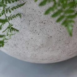 Jumbo Orb Planter - Stone Washed -Plants Sale Store Jumbo Orb Planter Stone Washed Close Up Indoor