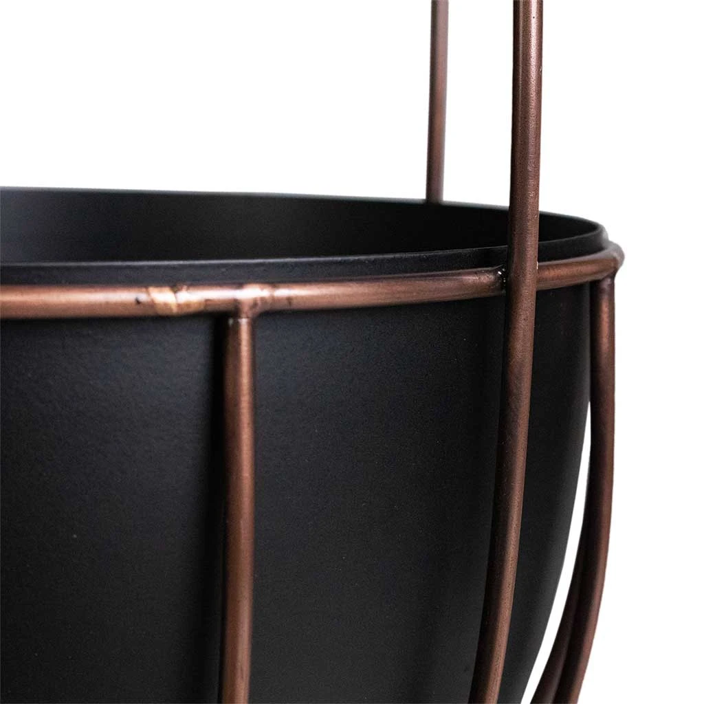 Kensington Hanging Plant Pot - Copper 7 Kensington Hanging Plant Pot - Copper - Image 5