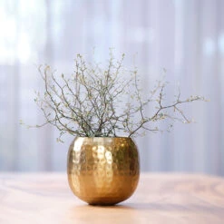 Kody Metal Plant Pots - Set Of 3 - Large - Gold 13 Kody Metal Plant Pots - Set Of 3 - Large - Gold -Plants Sale Store Kody Metal Plant Pots Set of 2 Small Gold Lifestyle 04 e647ea7b a884 491e bb70 0036300f239e