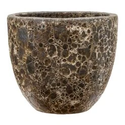 Lava Couple Relic Planter - Black