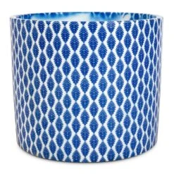 Lazzaro Plant Pot - Navy Garland -Plants Sale Store Lazzaro Plant Pot Navy Garland 15x13cm