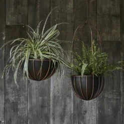 Kensington Tall Hanging Plant Pot - Copper -Plants Sale Store Lifestyle Kensington Hanging Plant Pot Copper 30x34cm