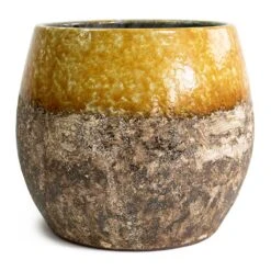 Lindy Plant Pot - Ochre 30 Lindy Plant Pot - Ochre -Plants Sale Store Lindy Plant Pot Ochre 30cm