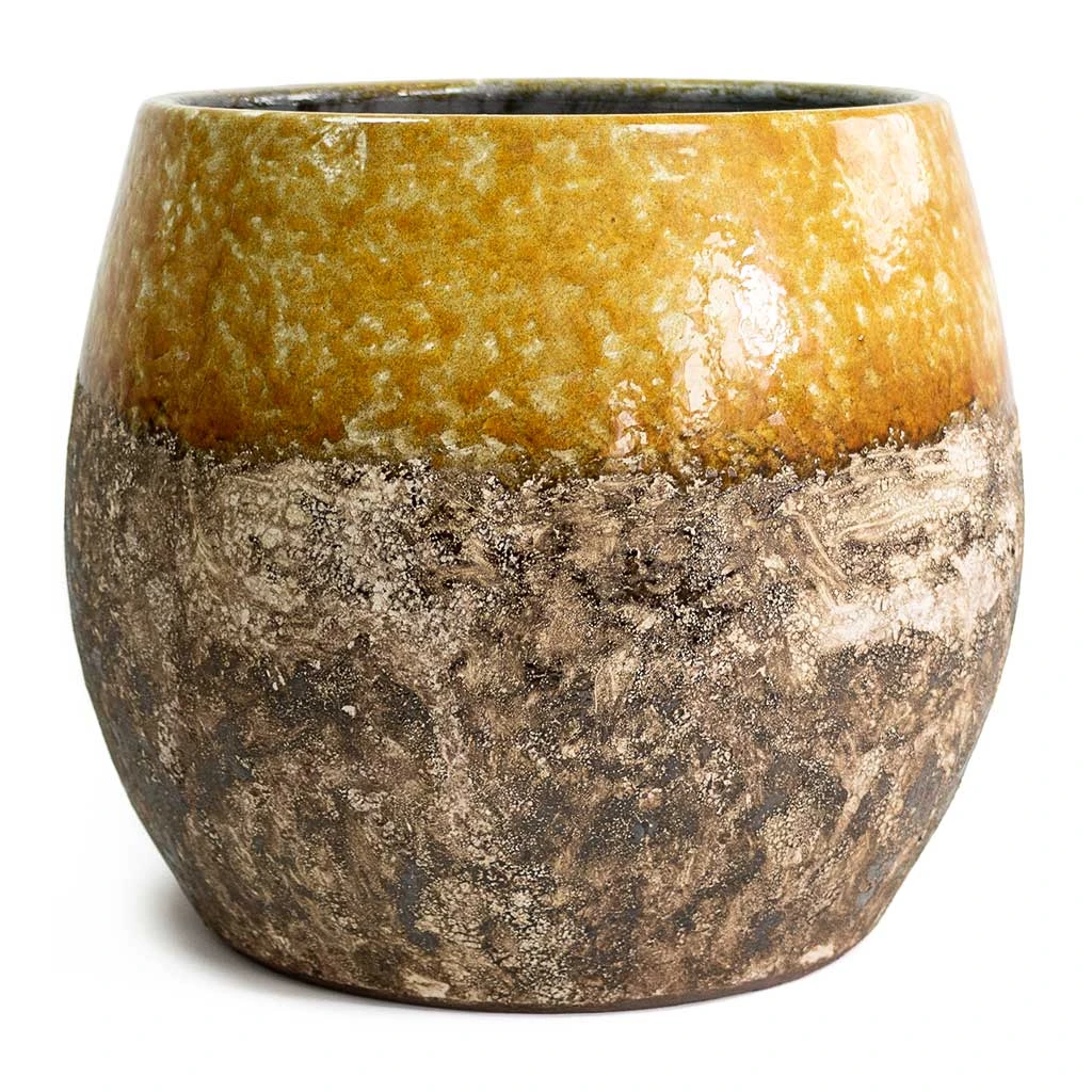 Lindy Plant Pot - Ochre 15 Lindy Plant Pot - Ochre - Image 13