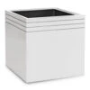 Line-Up Cube Planter - Matt White 1 Line-Up Cube Planter - Matt White -Plants Sale Store Line Up Cube Planter Matt White 48x48x48cm