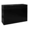 Line-Up Rectangle Planter - Matt Black -Plants Sale Store Line Up Rectangle Planter Matt Black 110x38x75cm