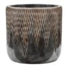 Luxe Lite Comet Cylinder Planter - Bronze -Plants Sale Store Luxe Lite Comet Cylinder Planter Bronze Large