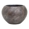Luxe Lite Wrinkle Globe Planter - Bronze -Plants Sale Store Luxe Lite Wrinkle Globe Planter Bronze