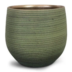 Lydia Plant Pot - Shiny Green -Plants Sale Store Lydia Plant Pot Shiny Green 22x20cm
