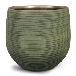 Lydia Plant Pot - Shiny Green -Plants Sale Store Lydia Plant Pot Shiny Green 26x26cm