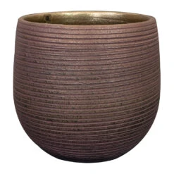 Lydia Plant Pot - Shiny Purple -Plants Sale Store Lydia Plant Pot Shiny Purple 26x26cm