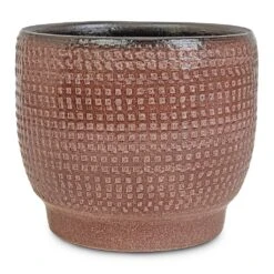 Lykke Plant Pot - Chestnut Blush 16 Lykke Plant Pot - Chestnut Blush -Plants Sale Store Lykke Plant Pot Chestnut 15x13cm