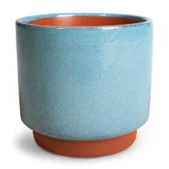 Malibu Plant Pot - Blue -Plants Sale Store Malibu Plant Pot Blue 14x13cm d9abc6bb fd9e 4ad9 8868 1023d2d2d4d8