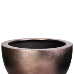 Metallic Plant Bowl - Matt Coffee -Plants Sale Store Metallic Plant Bowl Matt Coffee SWATCH 3