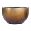 Metallic Plant Bowl - Matt Honey -Plants Sale Store Metallic Plant Bowl Matt Honey 45x27cm
