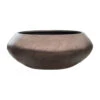 Metallic UFO Plant Bowl - Matt Coffee -Plants Sale Store Metallic UFO Plant Bowl Matt Coffee 40x15cm