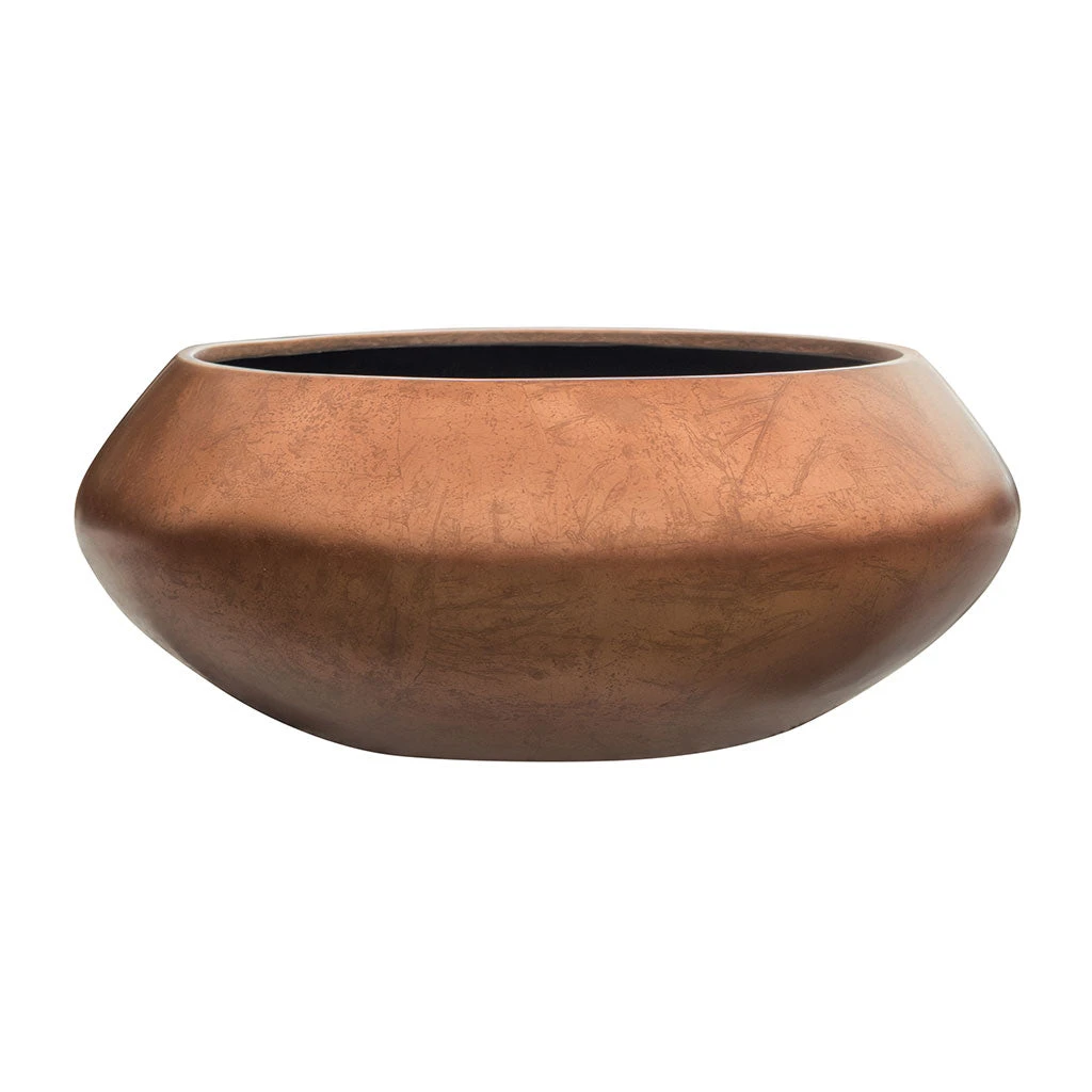 Metallic UFO Plant Bowl - Matt Copper 3 Metallic UFO Plant Bowl - Matt Copper