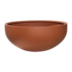 Morgana Refined Plant Bowl - Canyon Orange -Plants Sale Store Morgana Plant Bowl Canyon Orange 43.5x19cm
