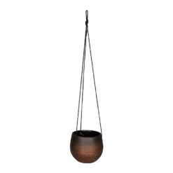 Mya Hanging Planter - Shiny Mocha -Plants Sale Store Mya Hanging Planter Shiny Mocha