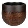 Mya Plant Pot - Shiny Mocha -Plants Sale Store Mya Plant Pot Shiny Mocha 15cm