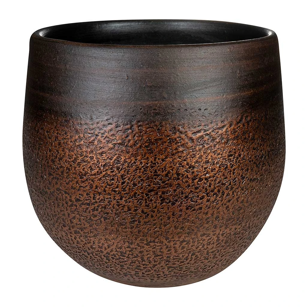 Mya Plant Pot - Shiny Mocha 8 Mya Plant Pot - Shiny Mocha - Image 6