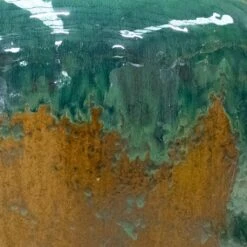 Mystic Planter - Metallic Ocean 12 Mystic Planter - Metallic Ocean -Plants Sale Store Mystic Planter Metallic Ocean Swatch 2