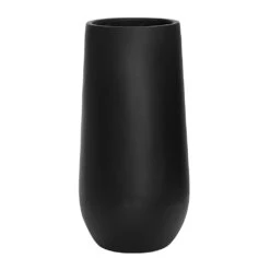 Nax Natural Tall Planter - Black -Plants Sale Store Nax Natural Planter Black 33.5x70cm