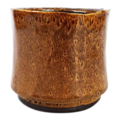 Nolan Plant Pot - Caramel 16 Nolan Plant Pot - Caramel -Plants Sale Store Nolan Plant Pot Caramel 14x12cm 1