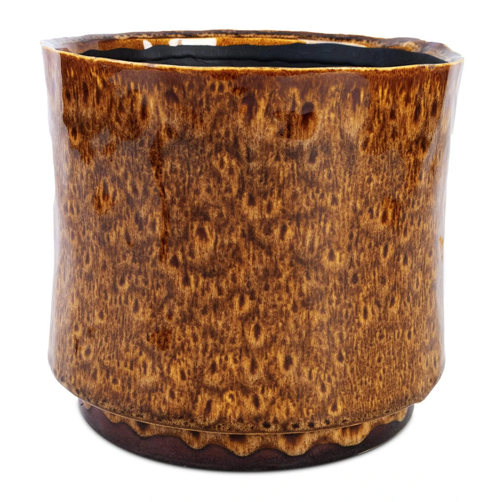 Nolan Plant Pot - Caramel 3 Nolan Plant Pot - Caramel