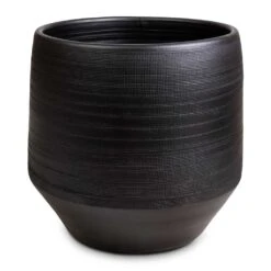 Norell Plant Pot - Black -Plants Sale Store Norell Plant Pot Black 42x38cm