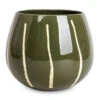 Nova Plant Pot - Green 1 Nova Plant Pot - Green -Plants Sale Store Nova Plant Pot Green 23x18cm