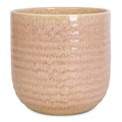 Ocean Glaze Plant Pot - Morganite -Plants Sale Store Ocean Glaze Plant Pot Morganite 16x16cm