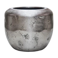 Opus Raw Couple Planter - Silver -Plants Sale Store Opus Raw Couple Planter Silver 65x53cm