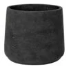 Patt Plant Pot - Black Washed -Plants Sale Store Patt Plant Pot Black Washed L