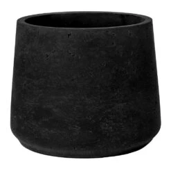 Patt Plant Pot - Black Washed -Plants Sale Store Patt Plant Pot Black Washed M